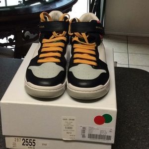Burberry kid’s high top sneakers